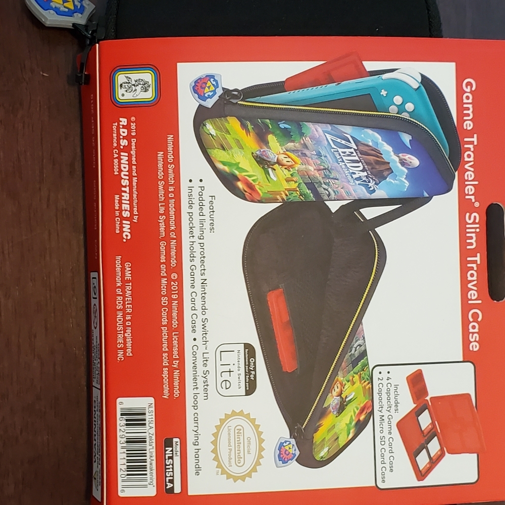 Nintendo switch Lite  Zelda traveler Case